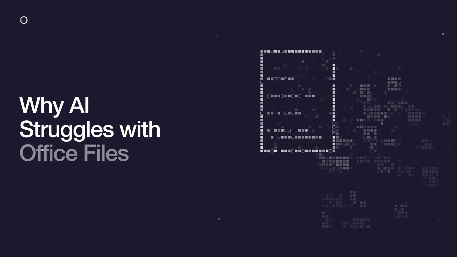 Why AI Models Struggle with Office Files
